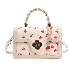  Cherry Flap Crossbody Handbag