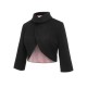 Pre-Sale Black   Woolen Wrap Bolero Jacket